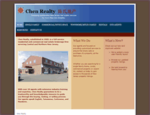 Tablet Screenshot of chenrealty.com